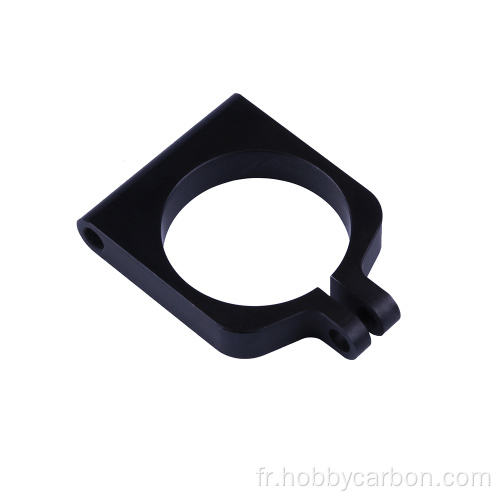 Clip de serrage en aluminium noir Dia pour multirotor RC